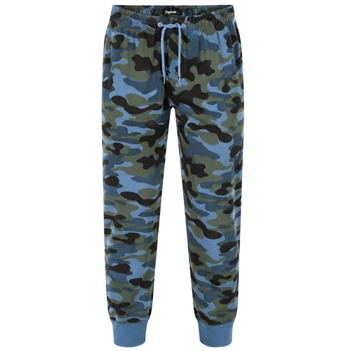 Bigdude Camo Sweatpants Navy